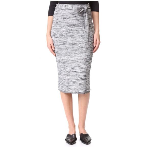 Splendid grey ribbed sweater midi skirt - Picture 8 of 8